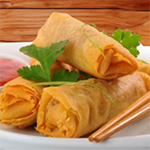 5 Pcs Mini Spring Rolls 